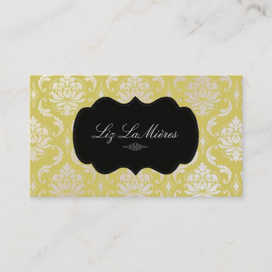 PixDezinesベンドームダマスク 名刺 (正面)