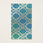 PixDezinesベンドームダマスク/結婚式の引き出物ラベル (裏面)