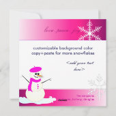 PixDezinesホリデーズフォトカード シーズンカード (裏面)