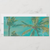 PixDezinesボードパスヴィンテージハワイビーチ 招待状 (裏面)