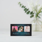 PixDezinesポートフォリオテンプレート/DIYフォント 名刺 (スタンド正面)