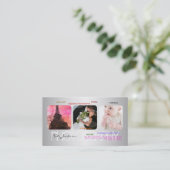 PixDezinesポートフォリオテンプレート/DIYフォント 名刺 (スタンド正面)