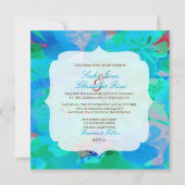 PixDezinesマウイハイビスカス 招待状 (裏面)