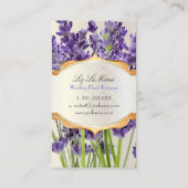 PixDezinesマウイラベンダー 名刺 (裏面)