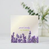 PixDezinesマウイラベンダー 招待状 (スタンド正面)