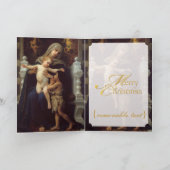 PixDezinesマドンナ、ホリデーグリーティングカード シーズンカード (内部)