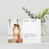 PixDezinesミニマリストフェイク金ゴールドフレーム 招待状 (スタンド正面)