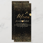 PixDezinesメニューシャンパンバブル/ラックカード メニュー (正面/裏面)