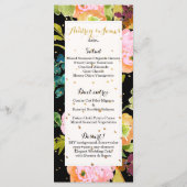 PixDezinesメニューフローラwatercolor/ranunculus メニュー (裏面)