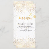 PixDezinesメニュー目まい金ゴールドのスペック/DIY背景 メニュー (正面/裏面)