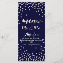 PixDezinesメニューDIYカラー/シルバー紙吹雪 メニュー