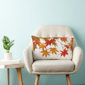 PixDezinesメープル離れカラー/ディービー背景色 ランバークッション (椅子)