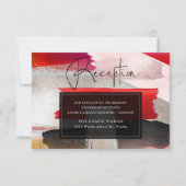 PixDezinesモダン水彩赤黒 (正面)