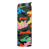 PixDezinesモノグラムネオンカラーズカモフラージュ タンブラー (回転左)