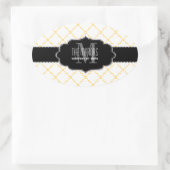 PixDezinesモロッコトレリス/DIYカラー 楕円形シール (バッグ)