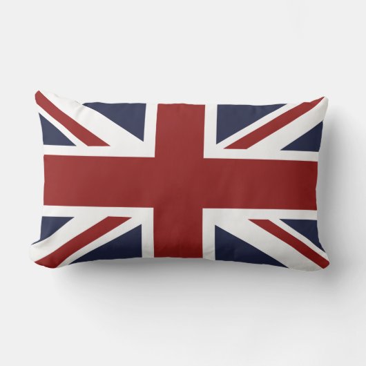 PixDezinesユニオンジャック ランバークッション (正面)