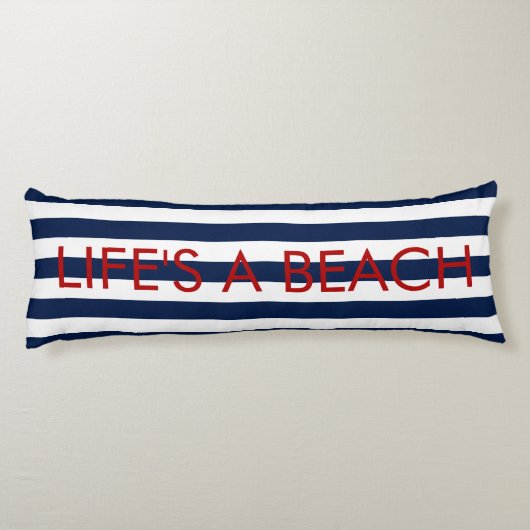 PixDezinesライフのビーチ体枕 ボディピロー (裏面)