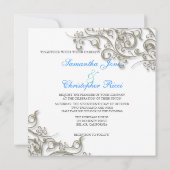 PixDezinesラスティックスワール/シフェイクルバー 招待状 (裏面)