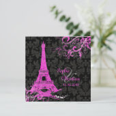 PixDezinesラツアーエッフェル/パリ 招待状 (スタンド正面)