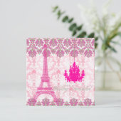 PixDezinesラツアーエッフェル/パリ 招待状 (スタンド正面)