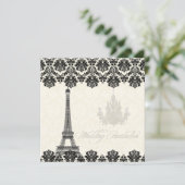 PixDezinesラツアーエッフェル/パリ 招待状 (スタンド正面)