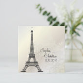 PixDezinesラツアーエッフェル/パリ 招待状 (スタンド正面)