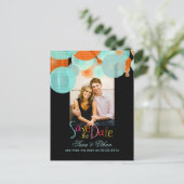 PixDezinesランタンは日付を保存 案内ポストカード (スタンド正面)