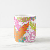 PixDezinesレインフォレスト/調整可能イメージ コーヒーマグカップ (中央)