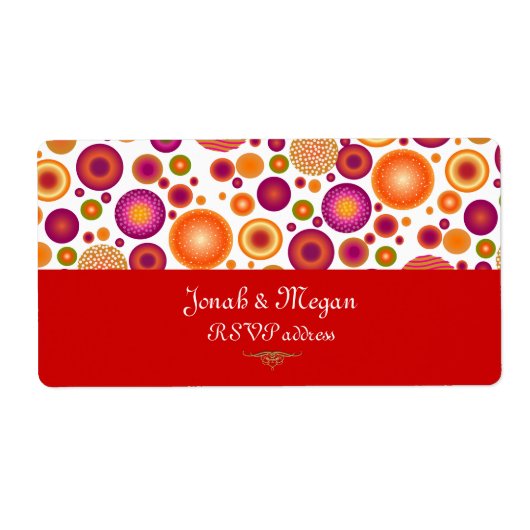 PixDezinesレトロクリスマスオーナメント/DIY bckgrnd ラベル (正面)