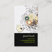 PixDezinesレトロチックス+らせん状 名刺 (裏面)