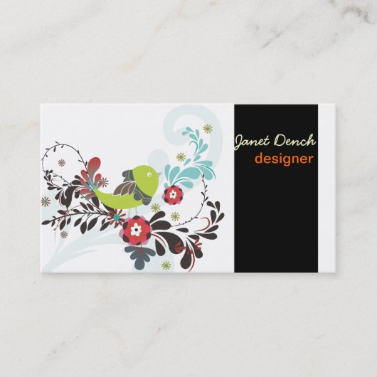 PixDezinesレトロチックス 名刺 (正面)