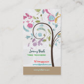 PixDezinesレトロツリートリマ♥♥ー 名刺 (裏面)