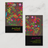 PixDezinesレトロツリー 名刺 (正面/裏面)