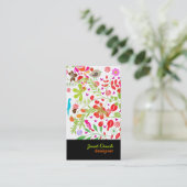 PixDezinesレトロツリー 名刺 (スタンド正面)