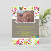 PixDezinesレトロツリー/DIYバックグラウンド+フォント 招待状 (スタンド正面)