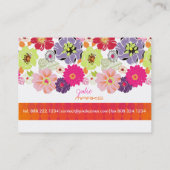 PixDezinesレトロフローラ~アレグレ 名刺 (裏面)