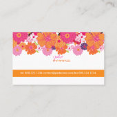 PixDezinesレトロフローラ~ Alegre 名刺 (裏面)