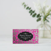 PixDezinesロイヤリティカード/フローラダマスク ロイヤリティカード (スタンド正面)