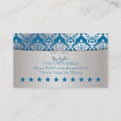 PixDezinesロイヤリティ報酬/sabine damask ロイヤリティカード (裏面)