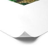 PixDezinesヴィンテージのパリ上空のバルーニング ポスター (角)