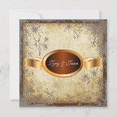 PixDezinesヴィンテージシークレットガーデン/パフェイクーチメント 招待状 (裏面)