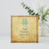 PixDezinesヴィンテージシーホース/招待状 招待状 (スタンド正面)