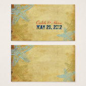 PixDezinesヴィンテージスターフィッシュ/メッセージカード (正面&裏面)