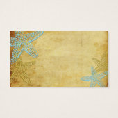 PixDezinesヴィンテージスターフィッシュ/メッセージカード (裏面)