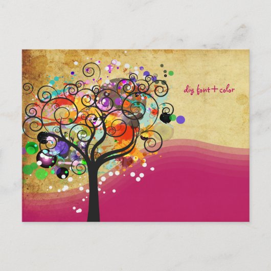 PixDezinesヴィンテージツグランジリートリマー/マーケティング ポストカード (正面)