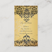 PixDezinesヴィンテージドルチェダマスク/パフェイクーチメント 名刺 (裏面)