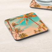 PixDezinesヴィンテージハワイビーチ コースター (左側)
