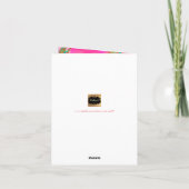 PixDezinesヴィンテージハワイ/ありがとう サンキューカード (裏面)