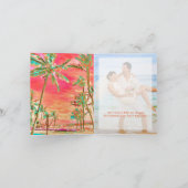 PixDezinesヴィンテージハワイ/ありがとう サンキューカード (内部)