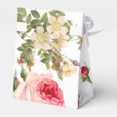 PixDezinesヴィンテージバラ/ボタニカルアート フェイバーボックス (裏面サイド)